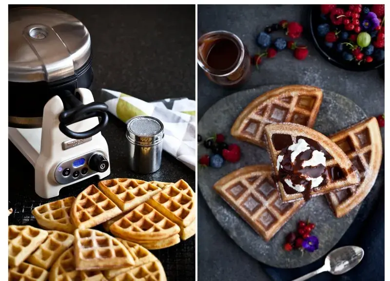 Belgické vafle z Bruselu podle Kitchenette