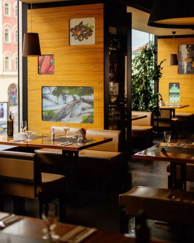 Interiér Pizza Nuova