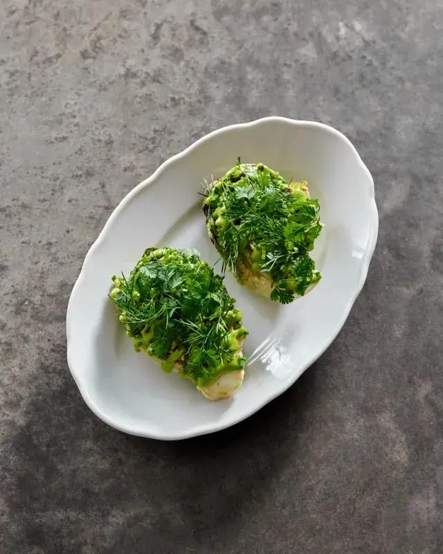 Grilovaná salátová srdíčka z restaurace U Kalendů