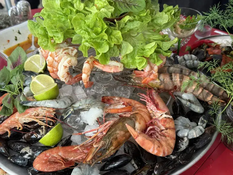 Krevety a mořské plody na Shrimp week