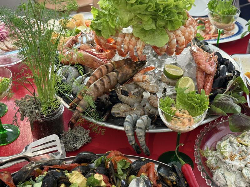 Krevety a mořské plody na Shrimp week
