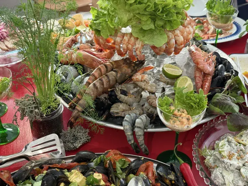 Krevety a mořské plody na Shrimp week