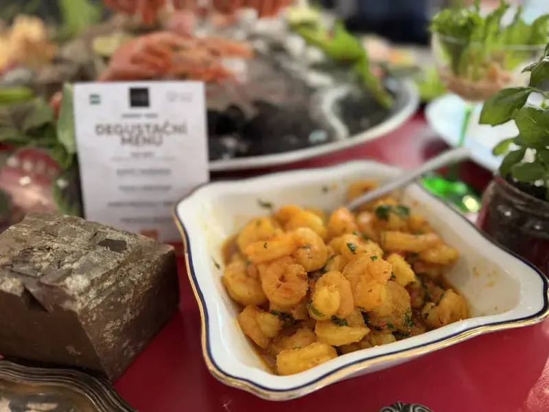 Krevety a mořské plody na Shrimp week