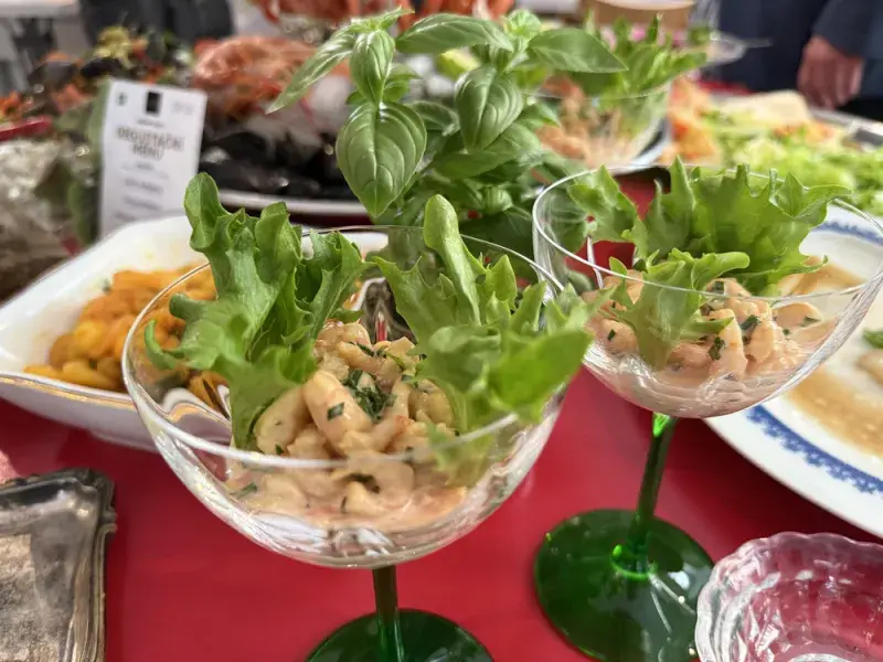 Krevety a mořské plody na Shrimp week