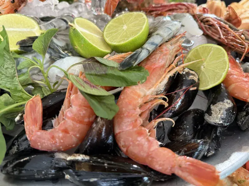 Krevety a mořské plody na Shrimp week