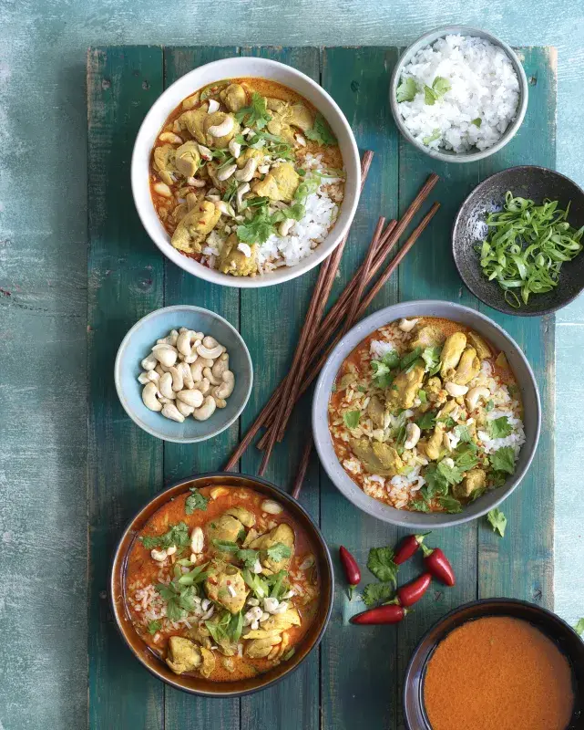 Kuřecí kari s kokosovým mlékem