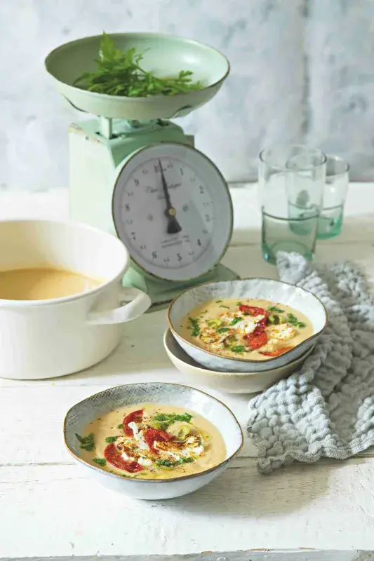 Květákový krém po španělsku