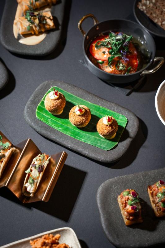 Mini tapas menu