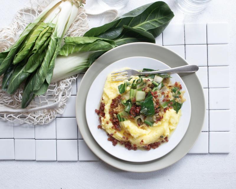 Mangold & polenta