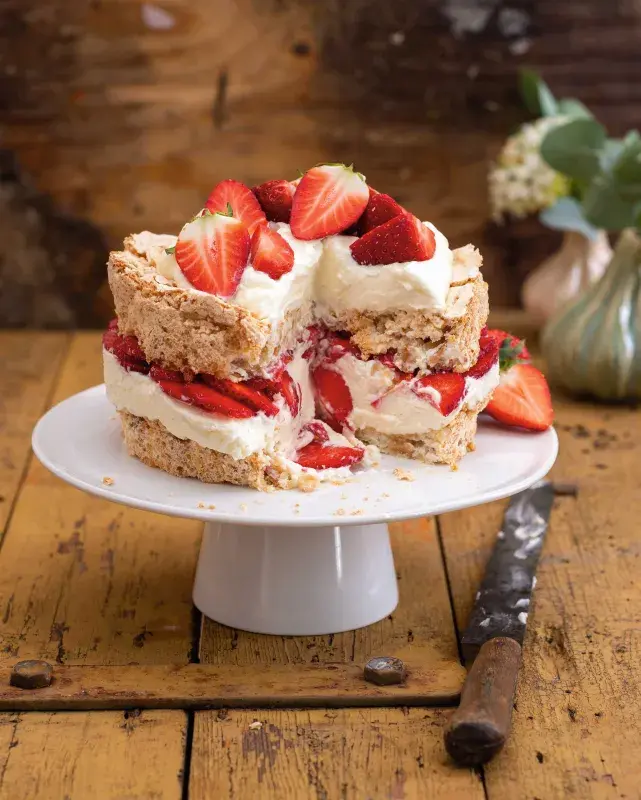 Mexický jahodový dort