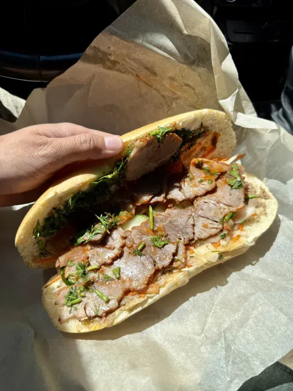 Vietnamská bageta z Mr. Banh Mi