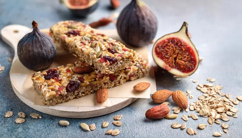 Müsli tyčinky s fíky