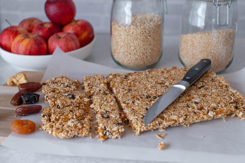 Müsli tyčinky mají jednoduchou přípravu
