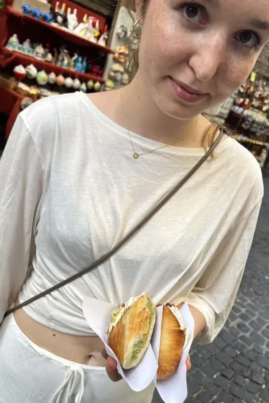 Kristína Nemčková v Neapoli