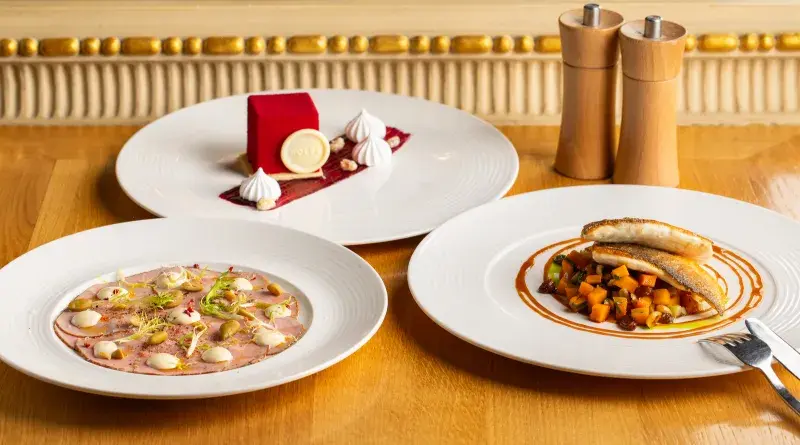 Menu v Pohlreichově restauraci Next Door