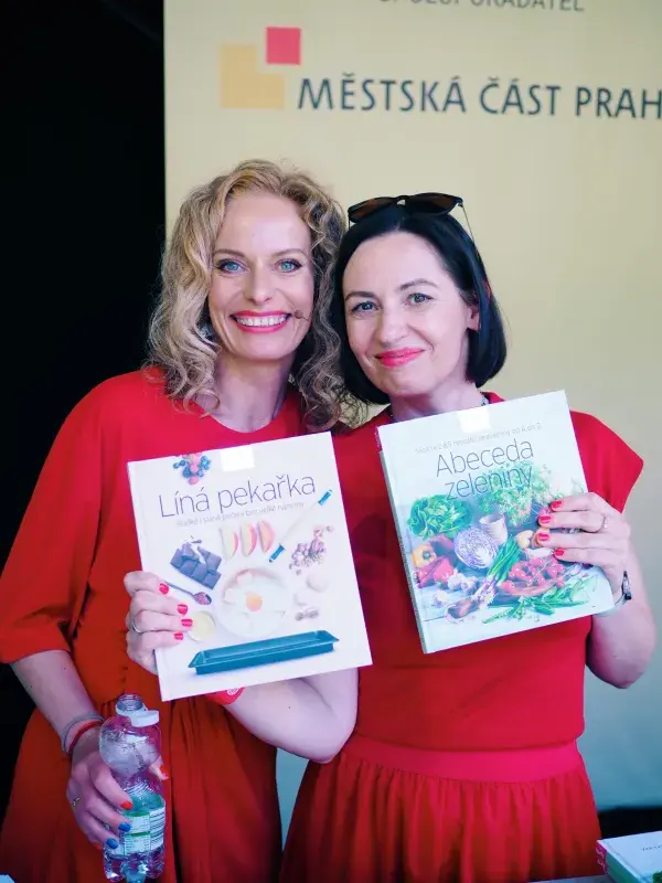 Šéfredaktorka Jana Kopecká a moderátorka Kristina Kloubková