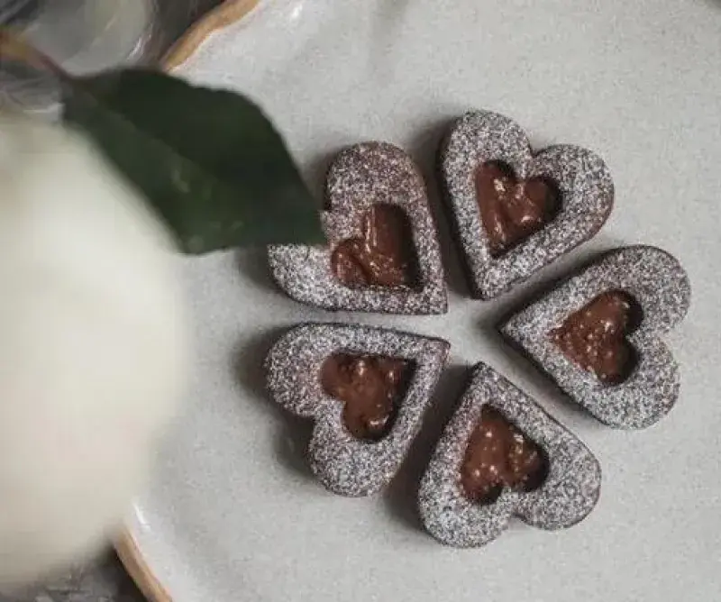 Čokoládové linecké