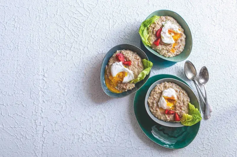 Ovesná kaše naslano