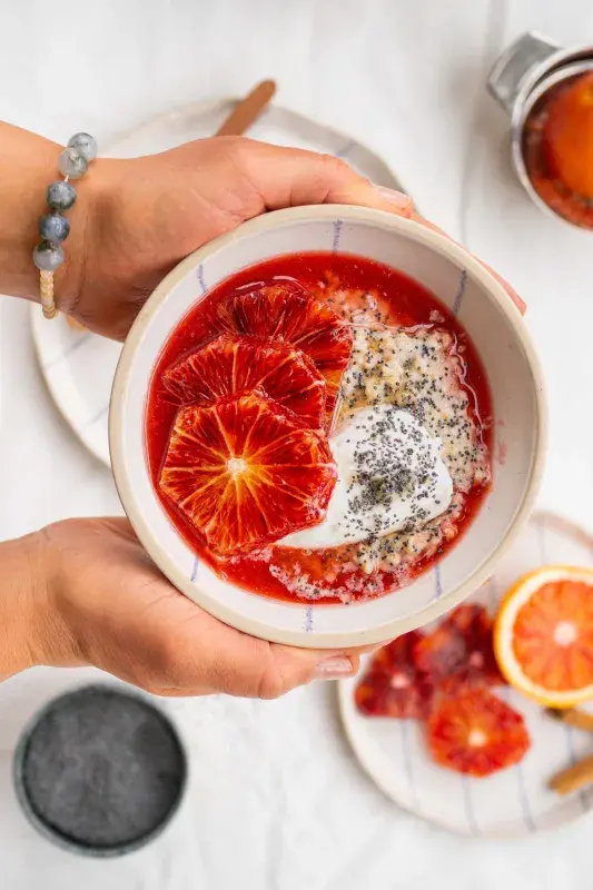 Maková ovesná kaše s pomerančem podle Buchta v troubě