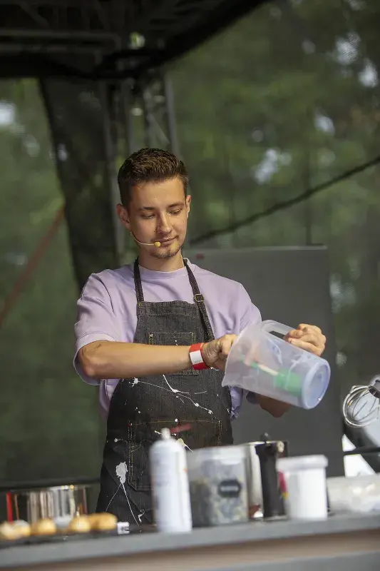 Vojta Vrtiška na Apetit pikniku