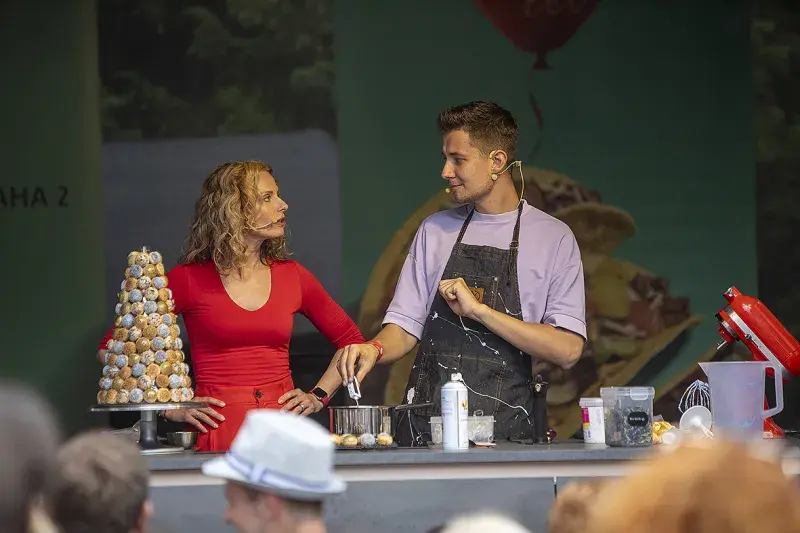 Vojta Vrtiška na Apetit pikniku