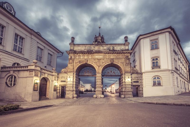 Historická brána Plzeňského prazdroje