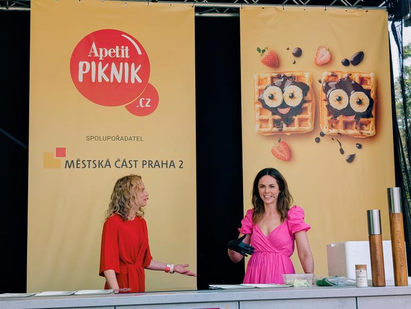 Helena Fléglová a její cooking show