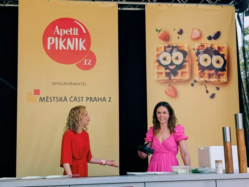 Helena Fléglová a její cooking show