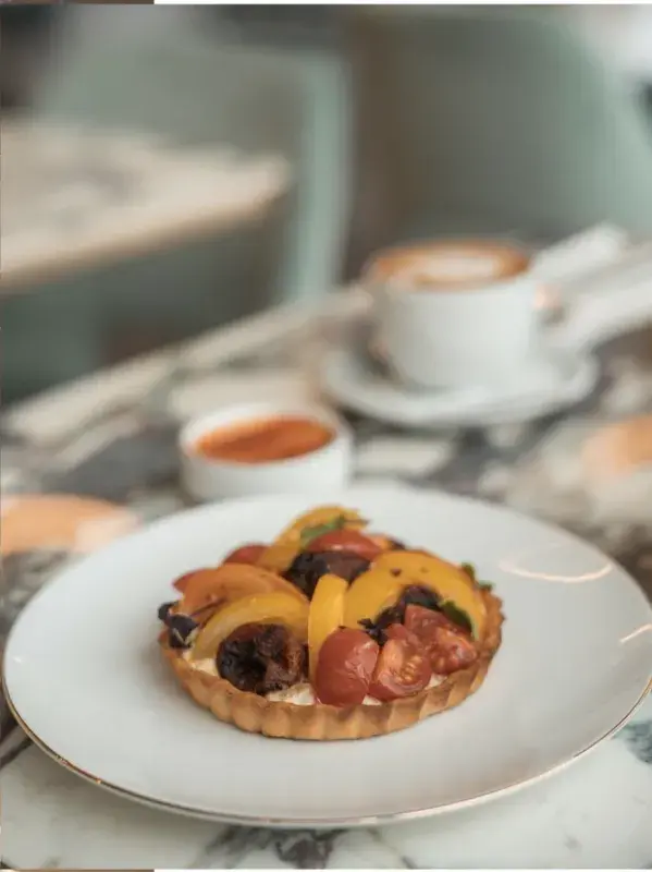 Sezónní tartaletka je součástí brunche u Ivety Fabešové