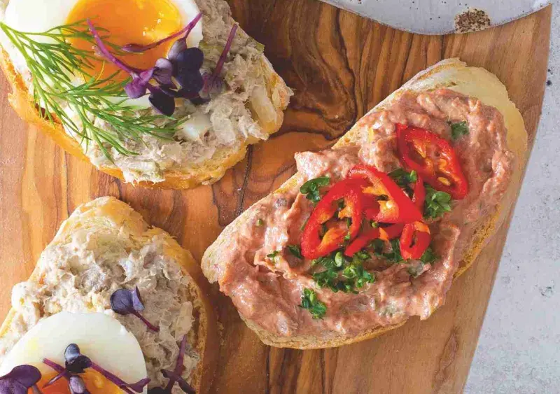 Pikantní rybičková pomazánka