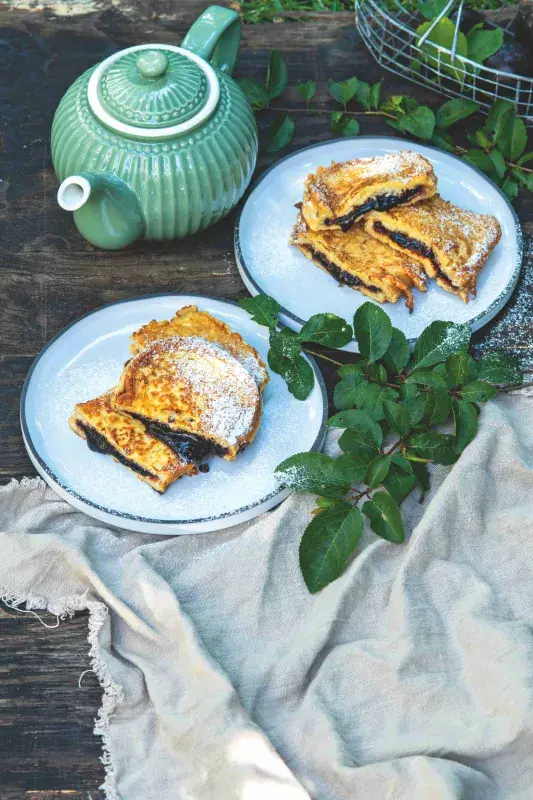 Povidlové sladké smaženky