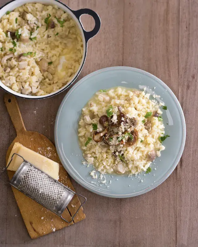 Rizoto s hříbky