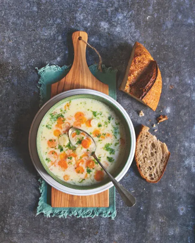 Slovácká zeleninová polévka