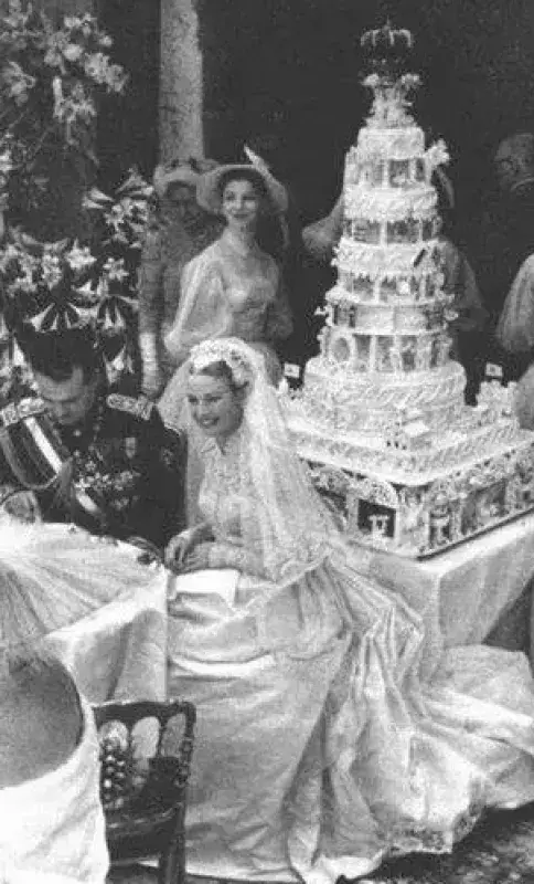 Dort Grace Kelly a knížete Rainiera III.