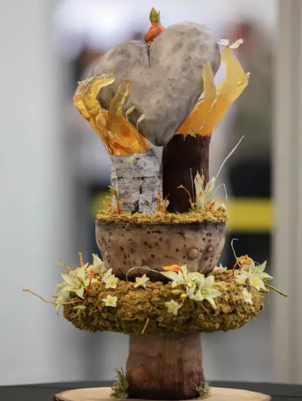 Skulptura na téma příroda