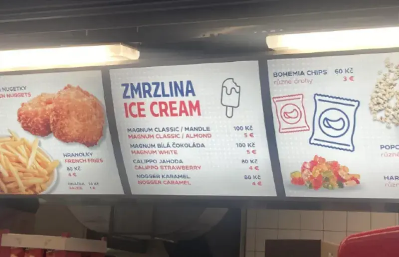 Občerstvení na mistrovství světa v hokeji