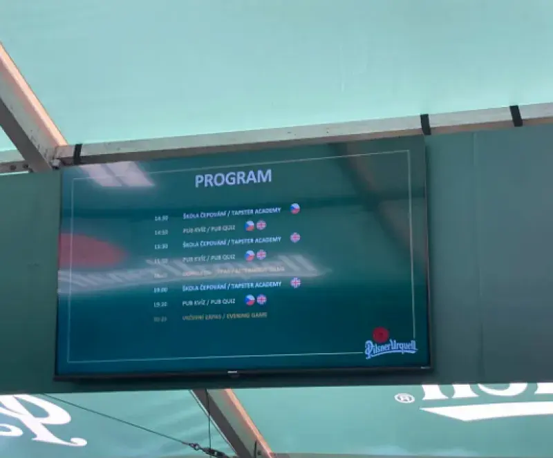 Občerstvení na mistrovství světa v hokeji