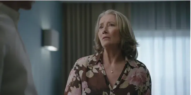 Emma Thompson ve filmu Hodně štěstí, pane Veliký