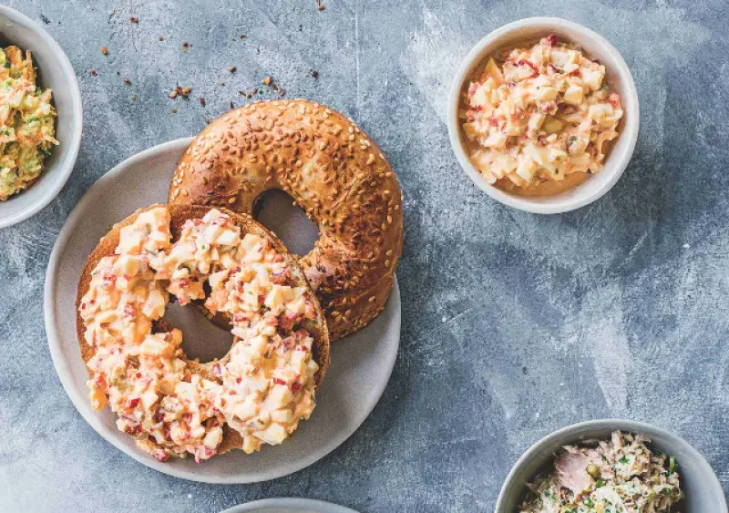 Tex-mex vajíčková pomazánka