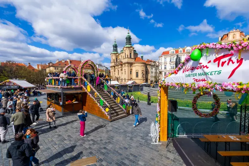 Velikonoční trhy Staroměstské náměstí