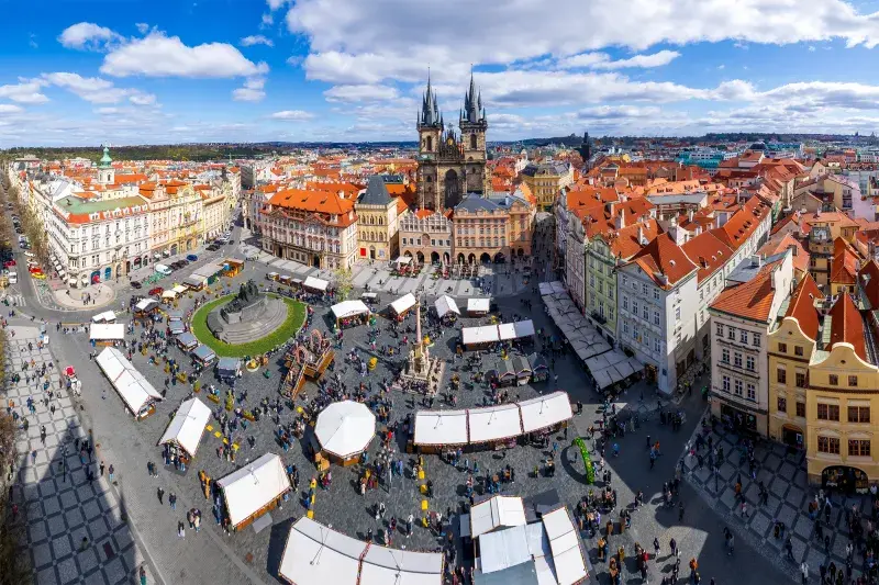Velikonoční trhy Staroměstské náměstí