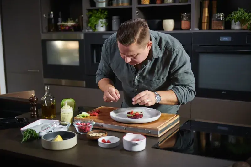 Jan Punčochář tatarák z červené řepy