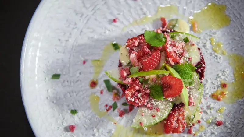 Tatarák z červené řepy podle Jana Punčocháře