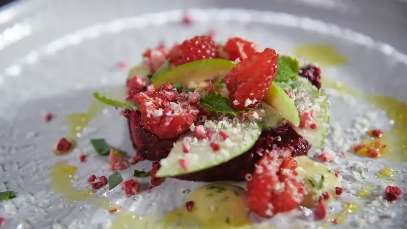 Tatarák z červené řepy podle Jana Punčocháře