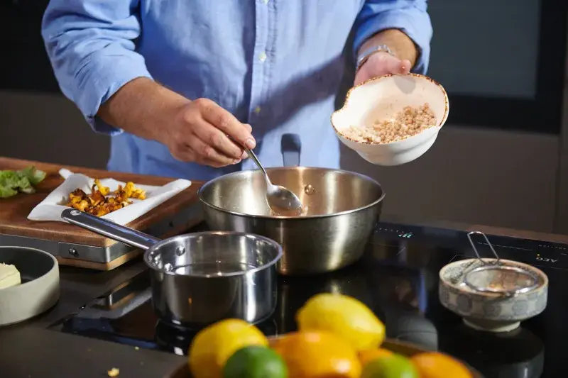 Kroupové rizoto s liškami podle Jana Punčocháře