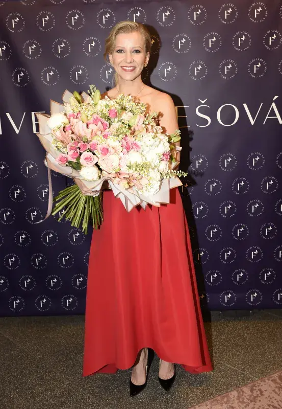 Iveta Fabešová na slavnostním otevření