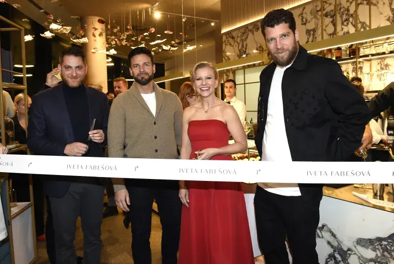 Iveta Fabešová otevřela na Masaryčce novou cukrárnu