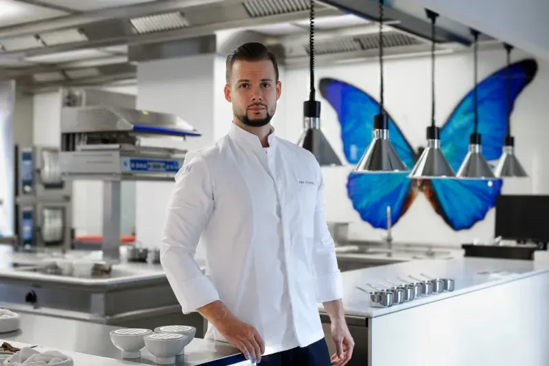 Šéfkuchař Jan Knedla v oceněné restauraci Papilio