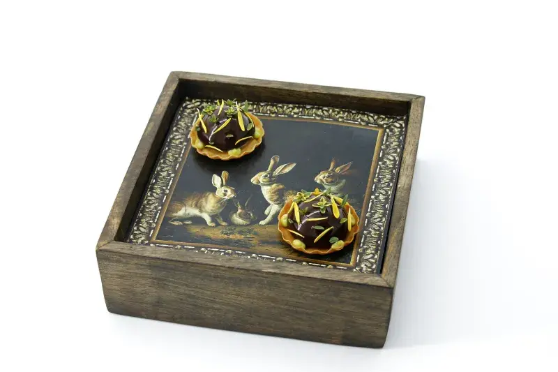 Restaurace Papilio je degustační, na výběr je 6, 8 a 10 chodů