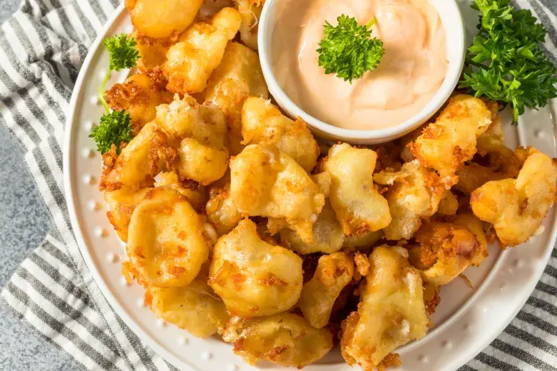 Americké Cheese Curds